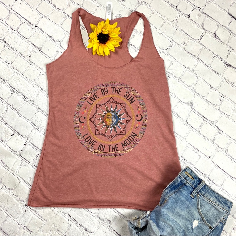 Live by the Sun Love by the Moon tank